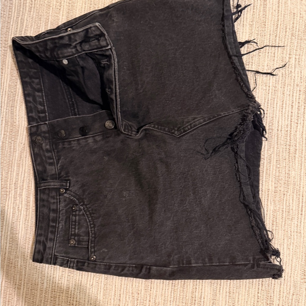 GLASSONS Black Jean Skirt - Size 12